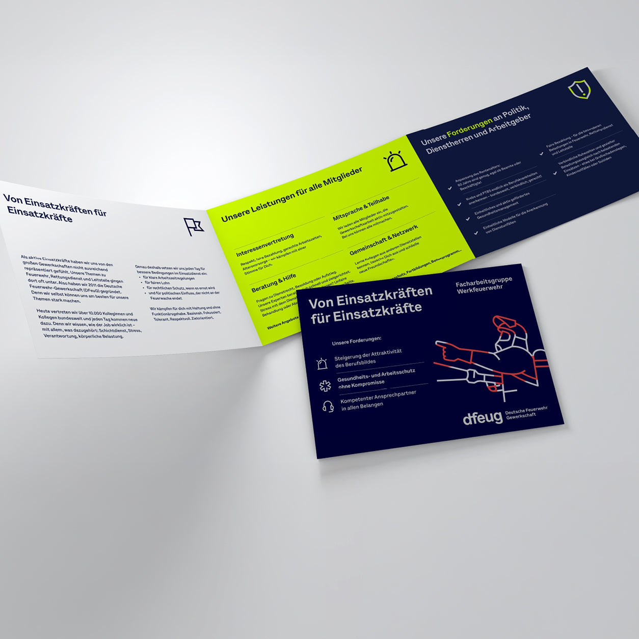dfeug Mantelflyer-Einleger Übersicht aller Landesverbände